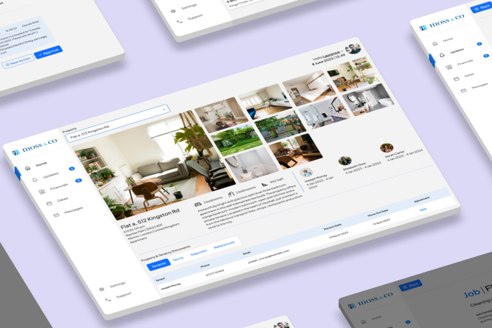 Case study mockup