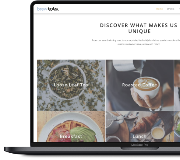 Case study mockup